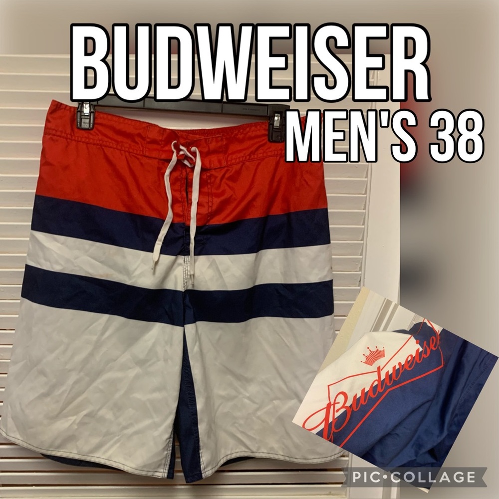 Budweiser Swim Trunks Men's 38